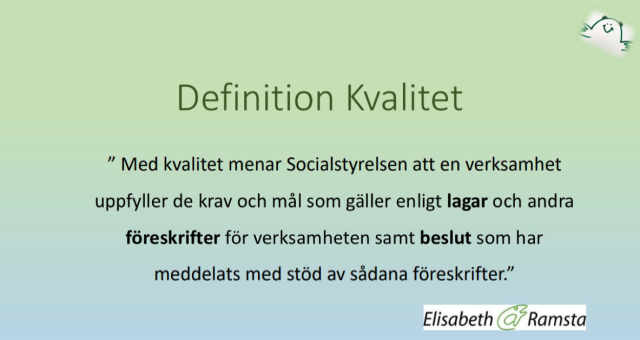 Vad är kvalitet IVO?