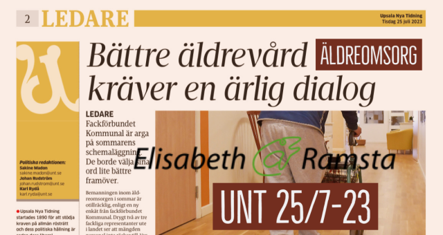 Bättre Äldreomsorg tillsammans